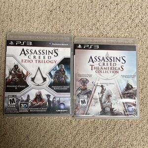 Assassin's Creed Ezio Trilogy and The Americas Collection for PlayStation 3 PS3